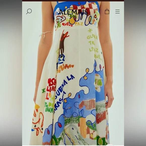 Alemais Nadia maxi linen Sundress - Picture 5 of 11